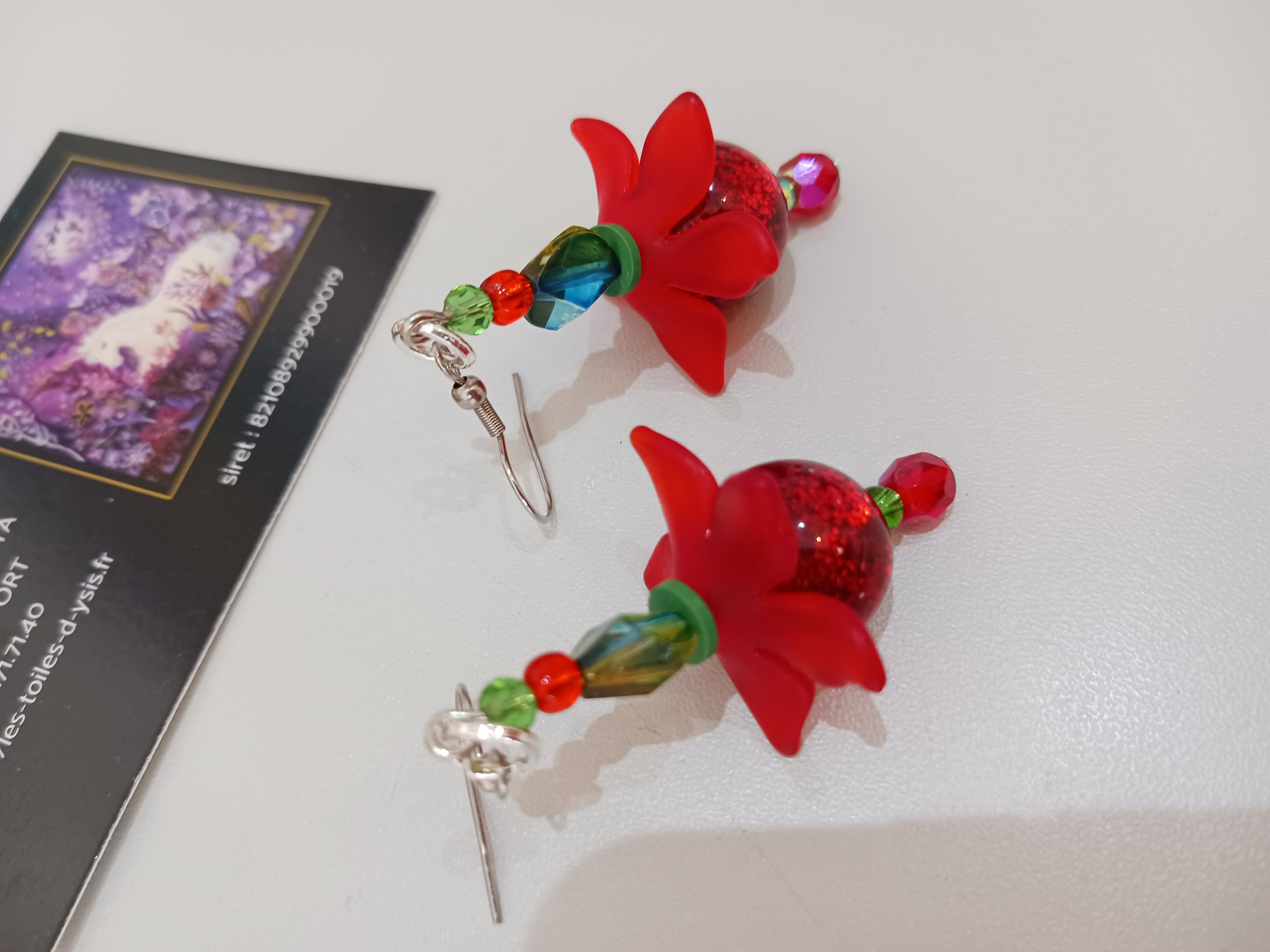 boucles fleurs