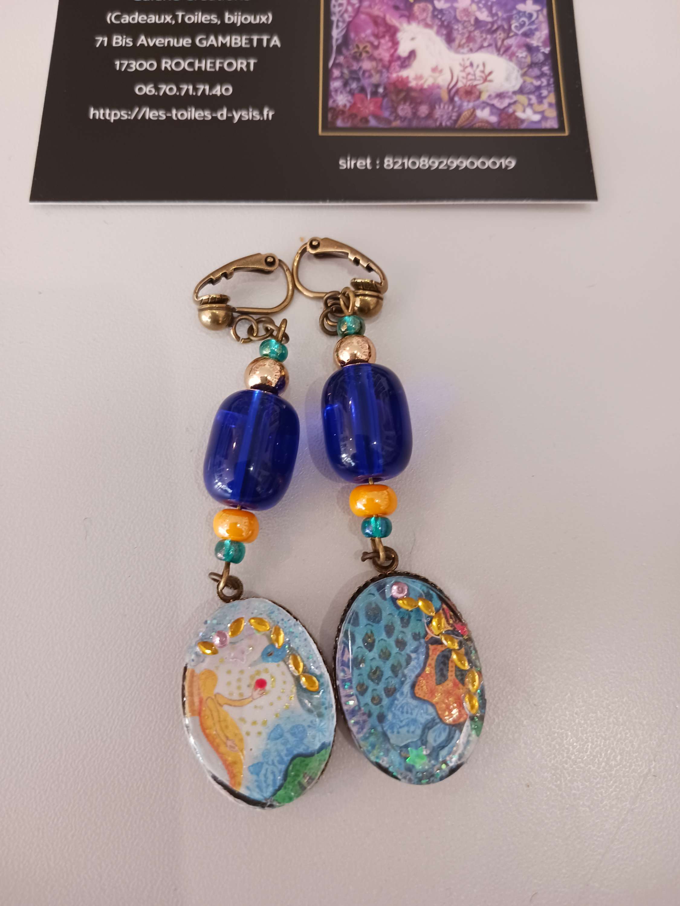 boucles inspiration Chagall