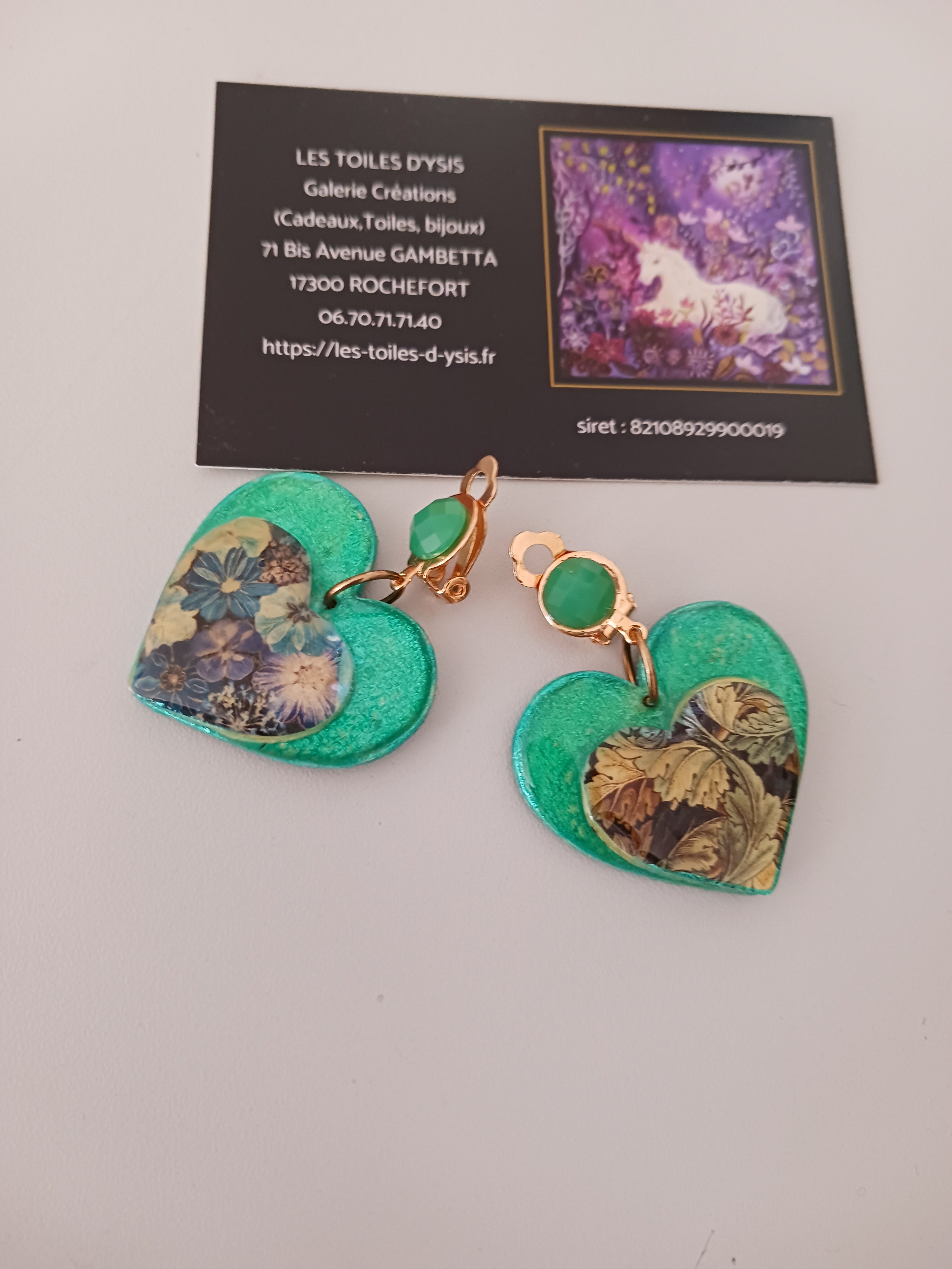 boucles clips