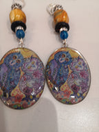 boucles  perles et chouettes