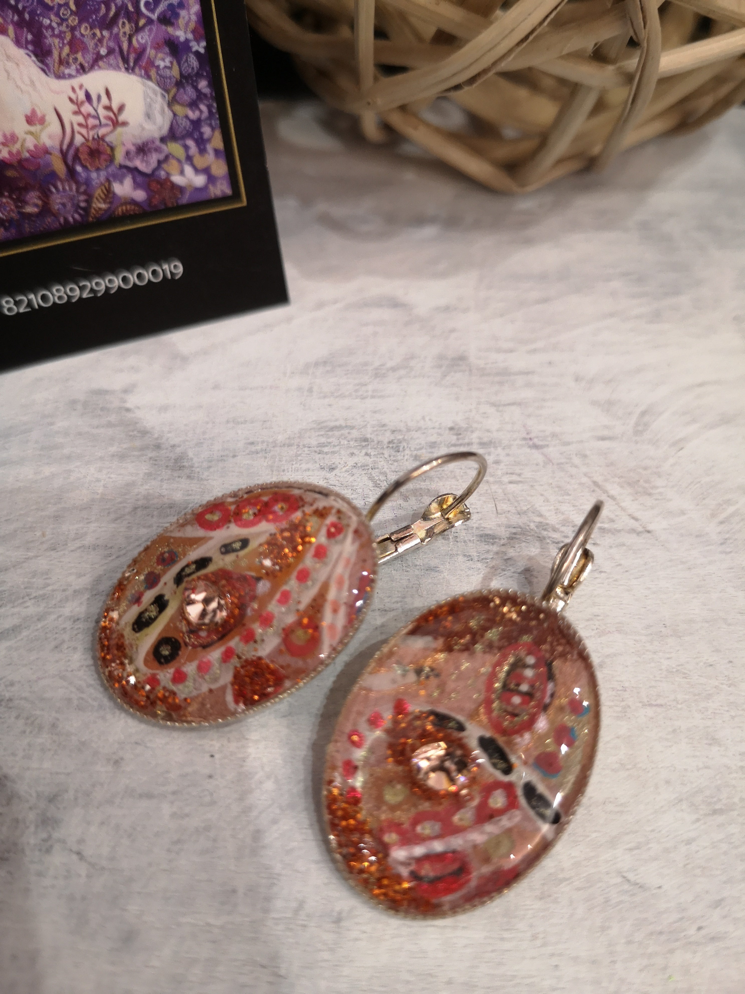 bijoux fait main avec strass