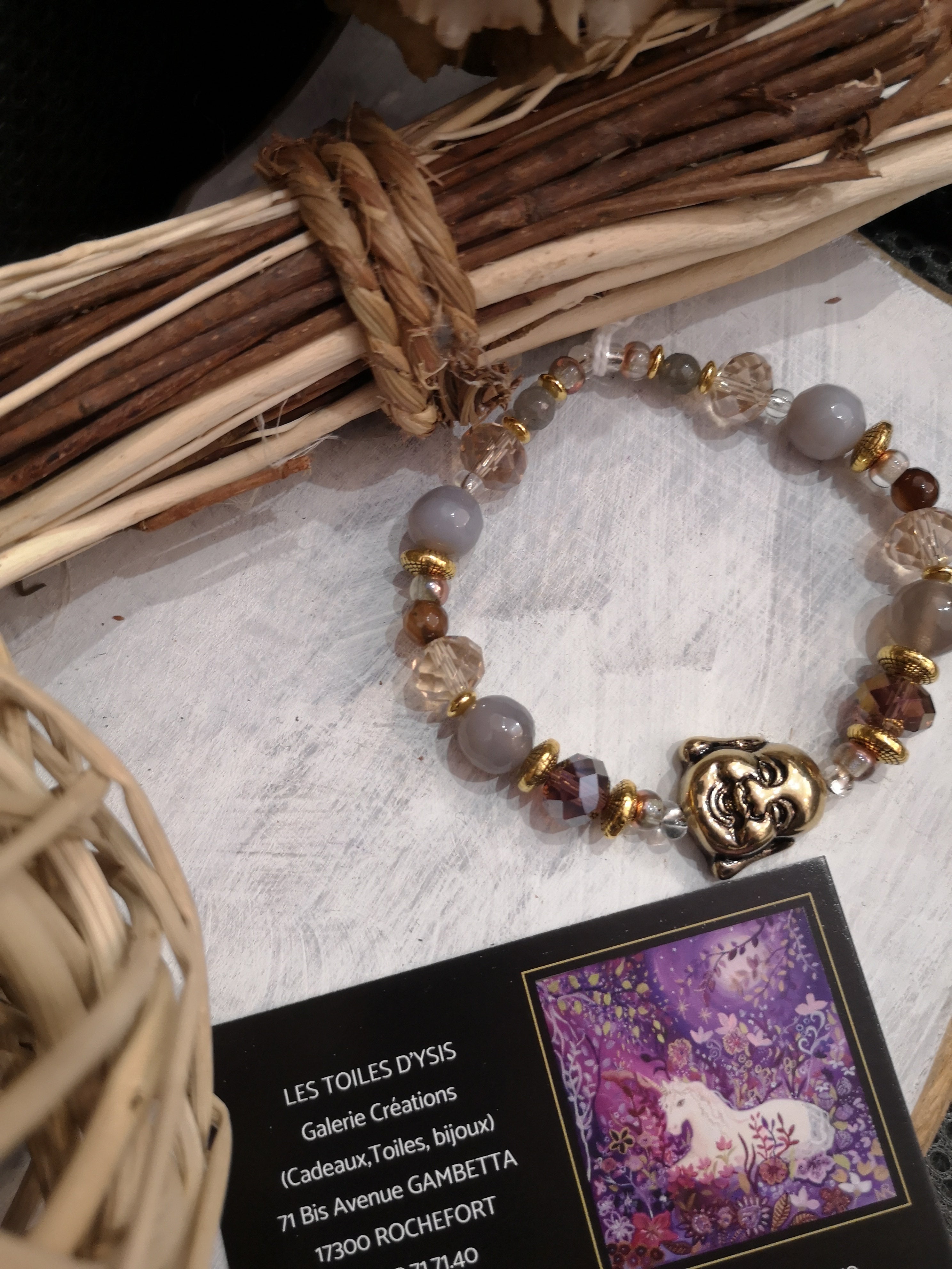agate chocolat labradorite