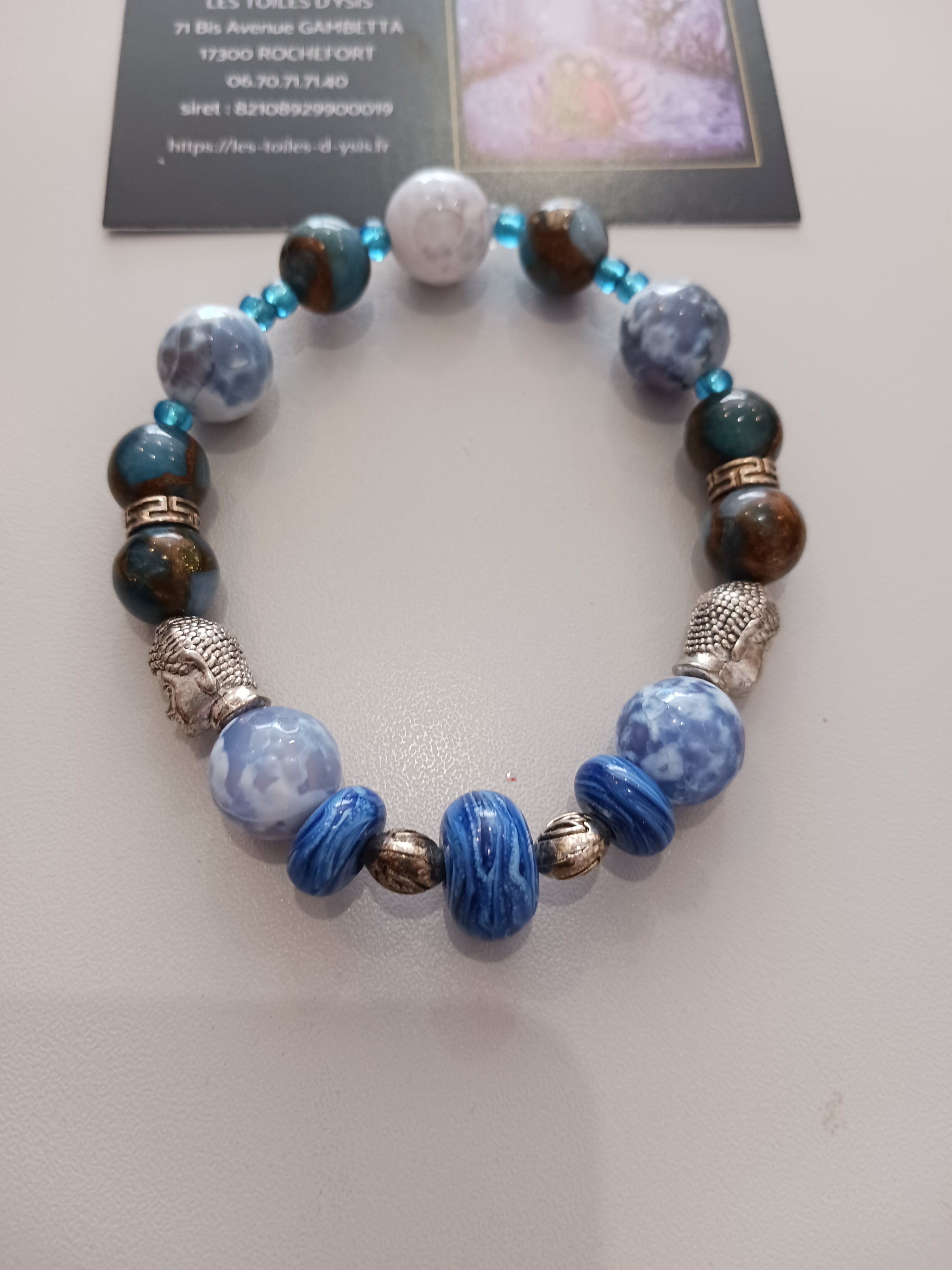 bracelet perles naturelles