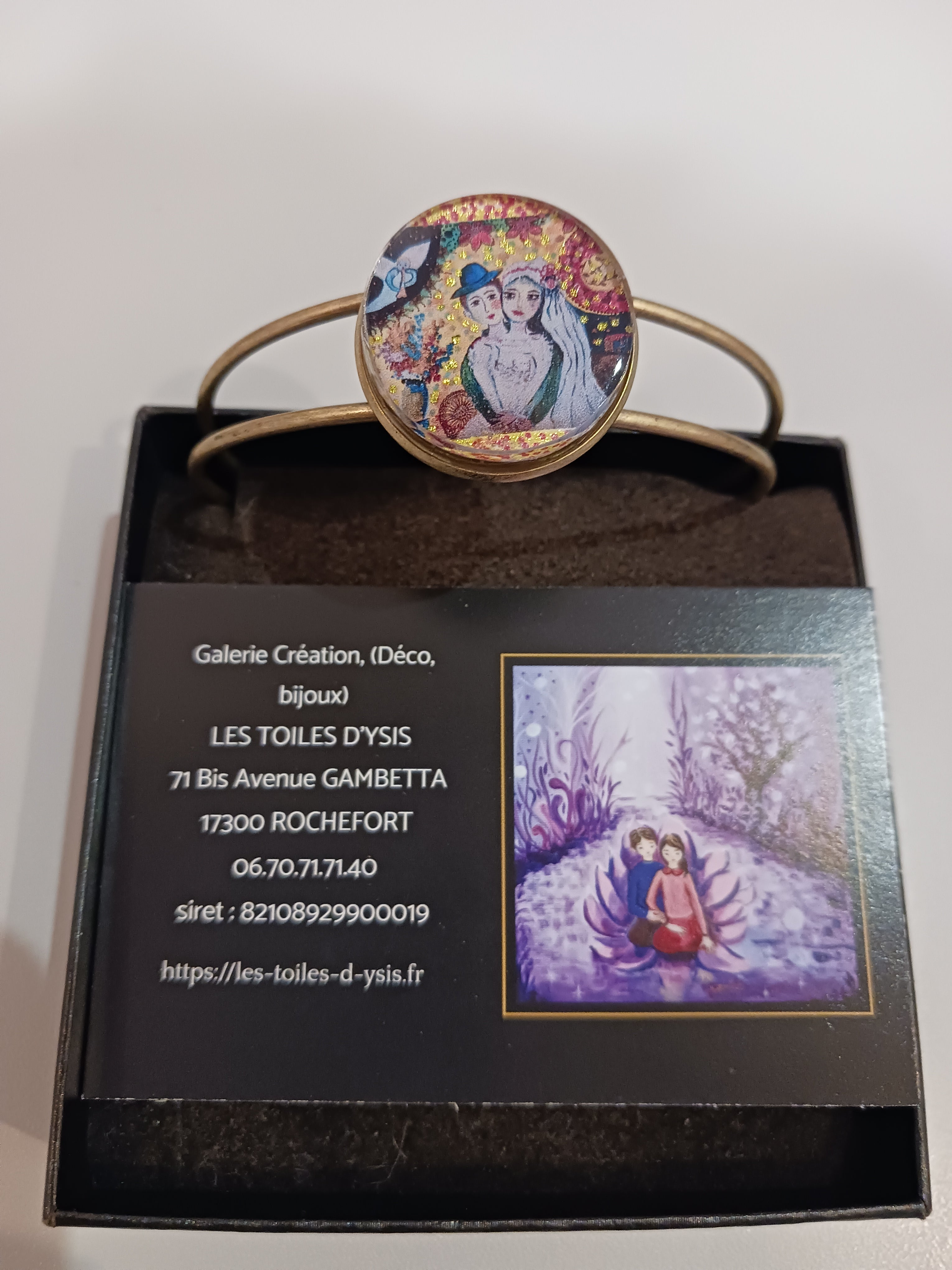 bracelet "les noces" inspiration Chagall
