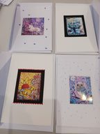 carte chats licorne arbre chouette