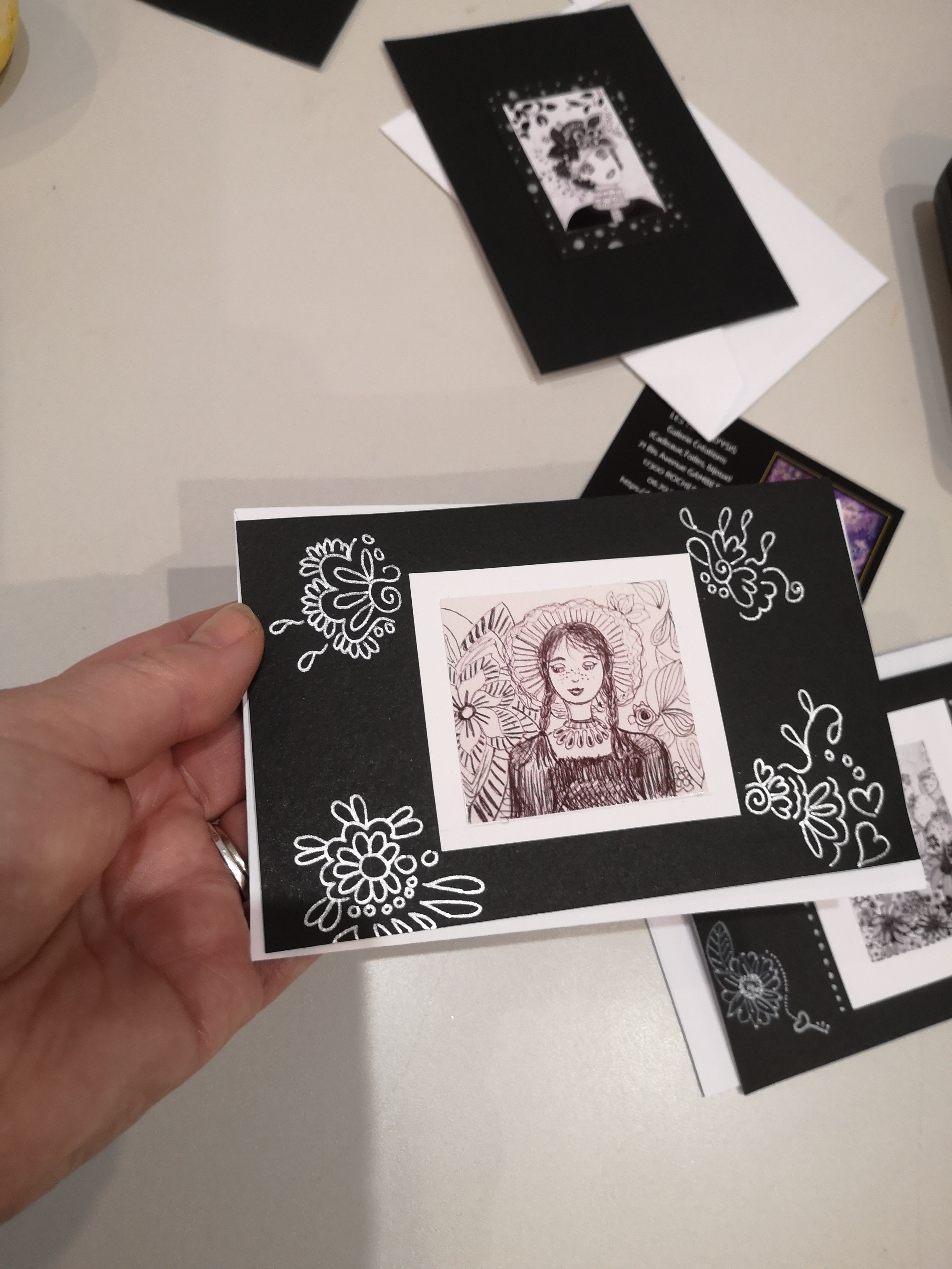 dessins noir et blanc