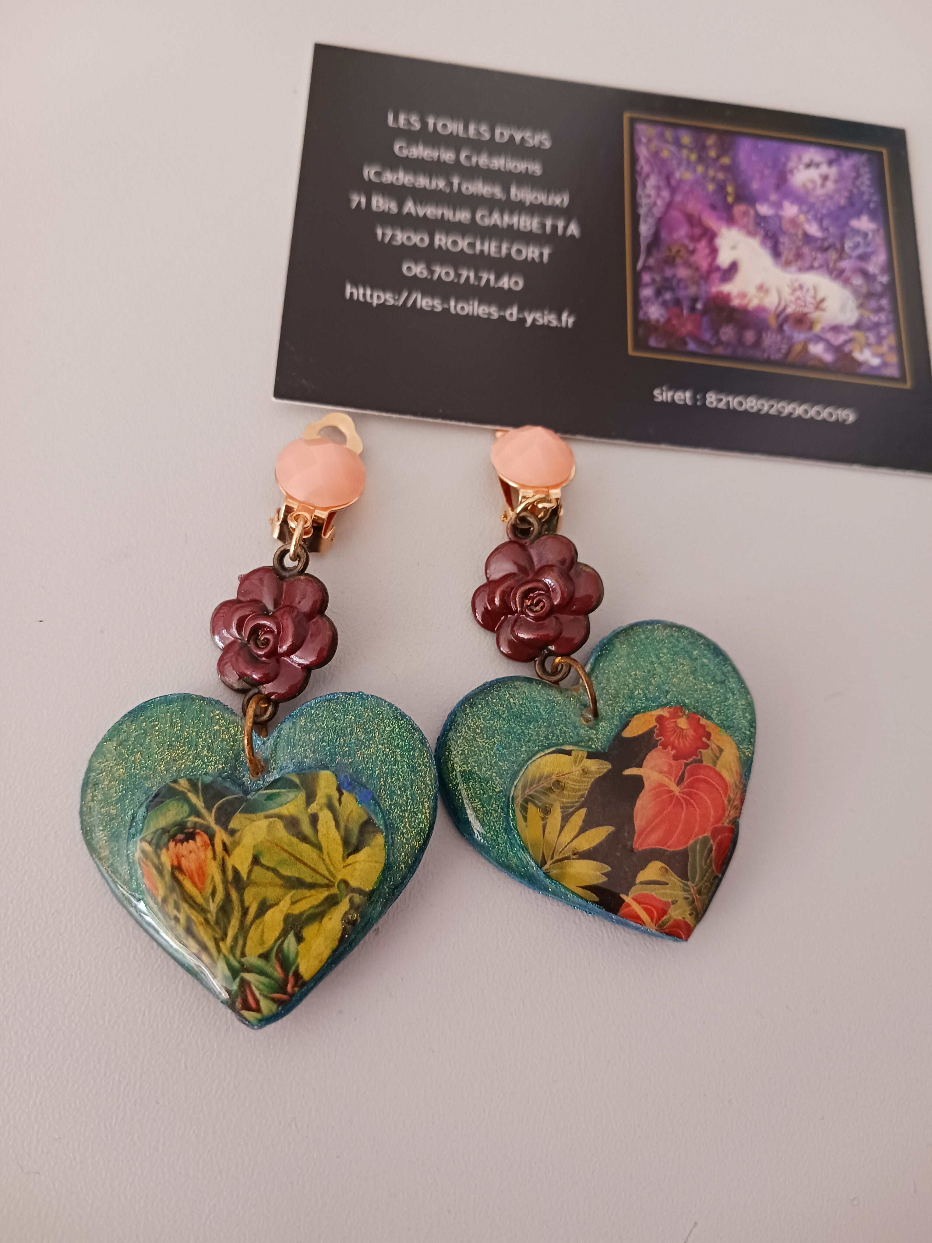 boucles de créations clips