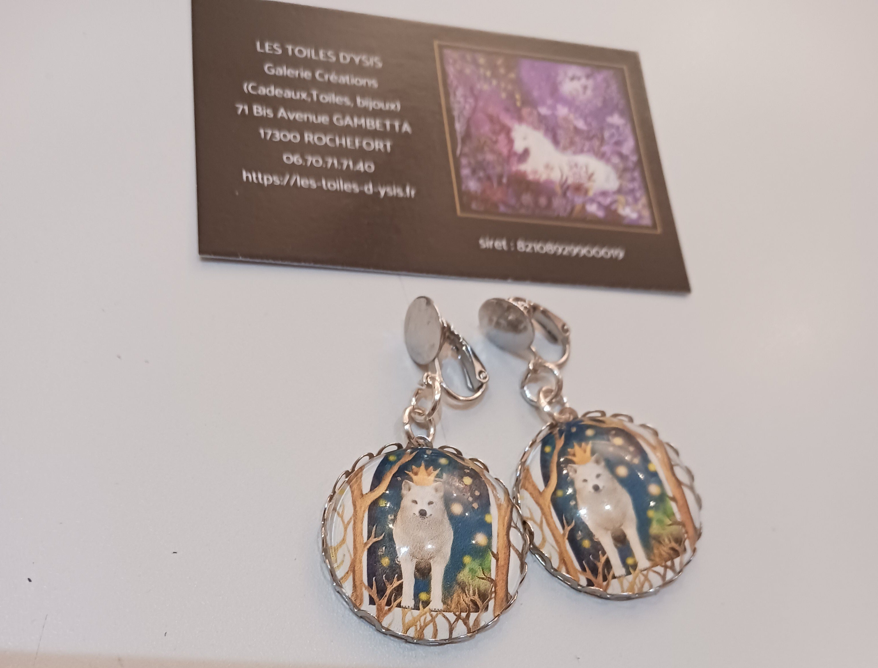 clips loup univers féérique