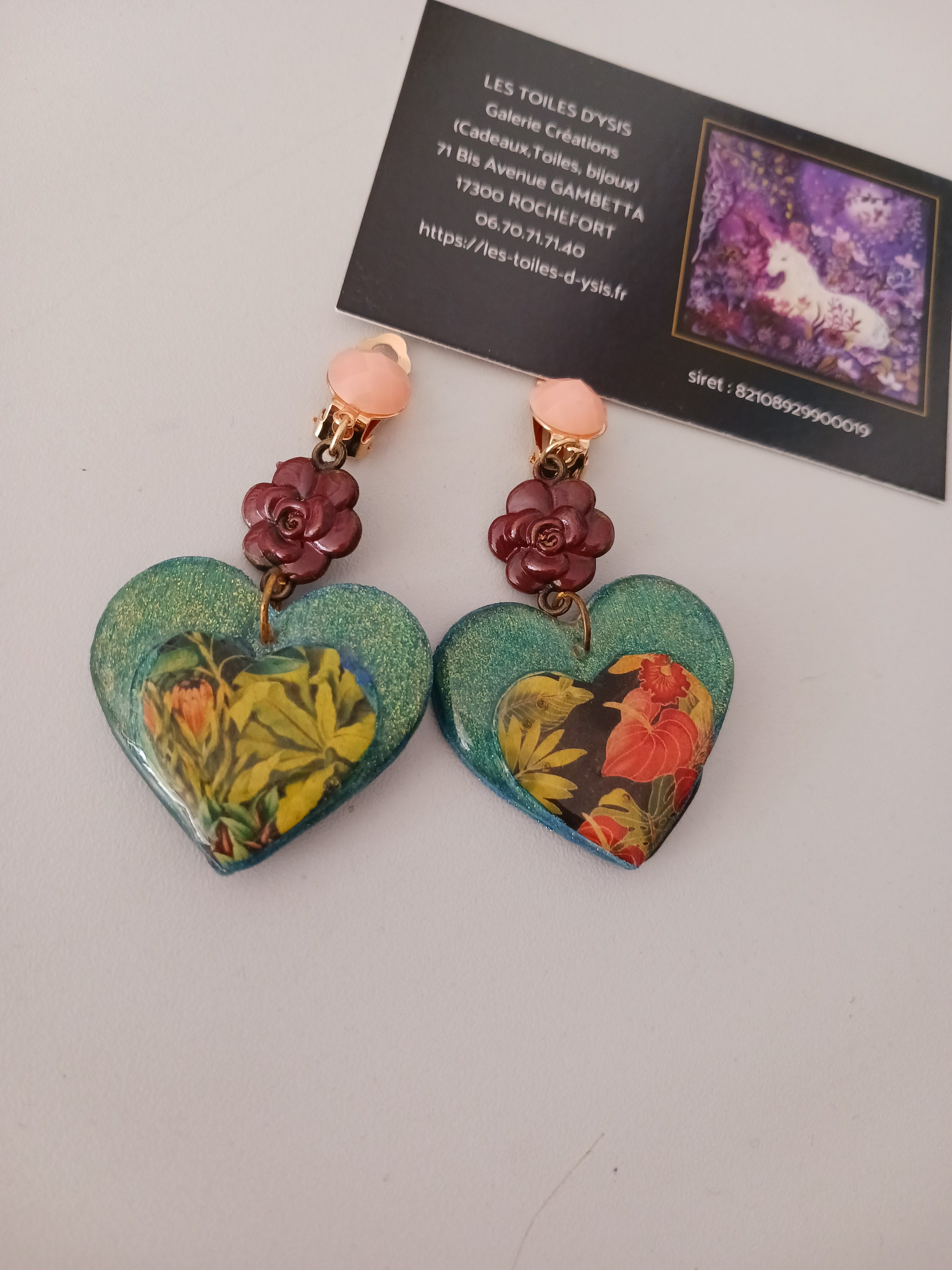 bijoux boucles clips