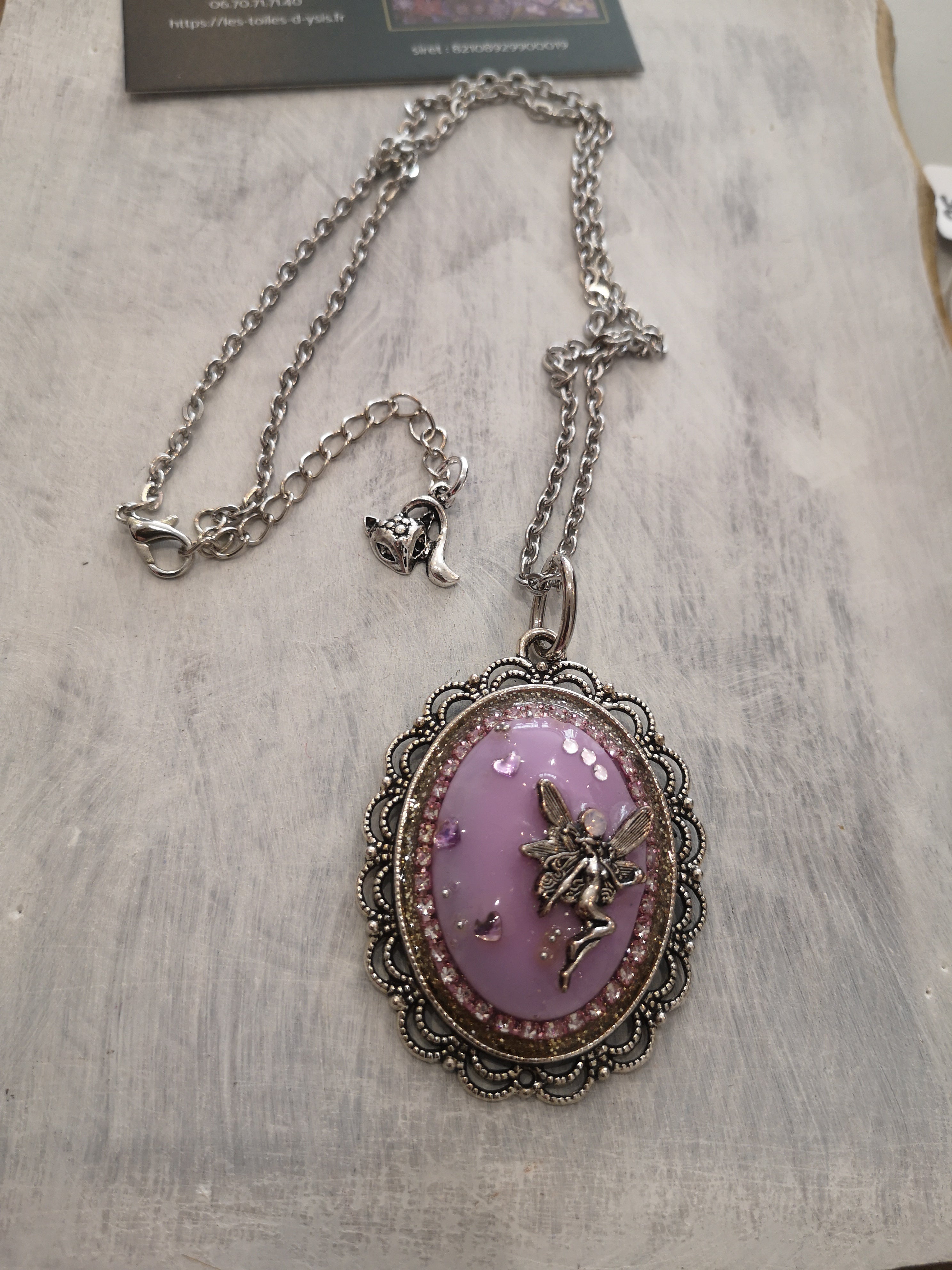 collier fée 