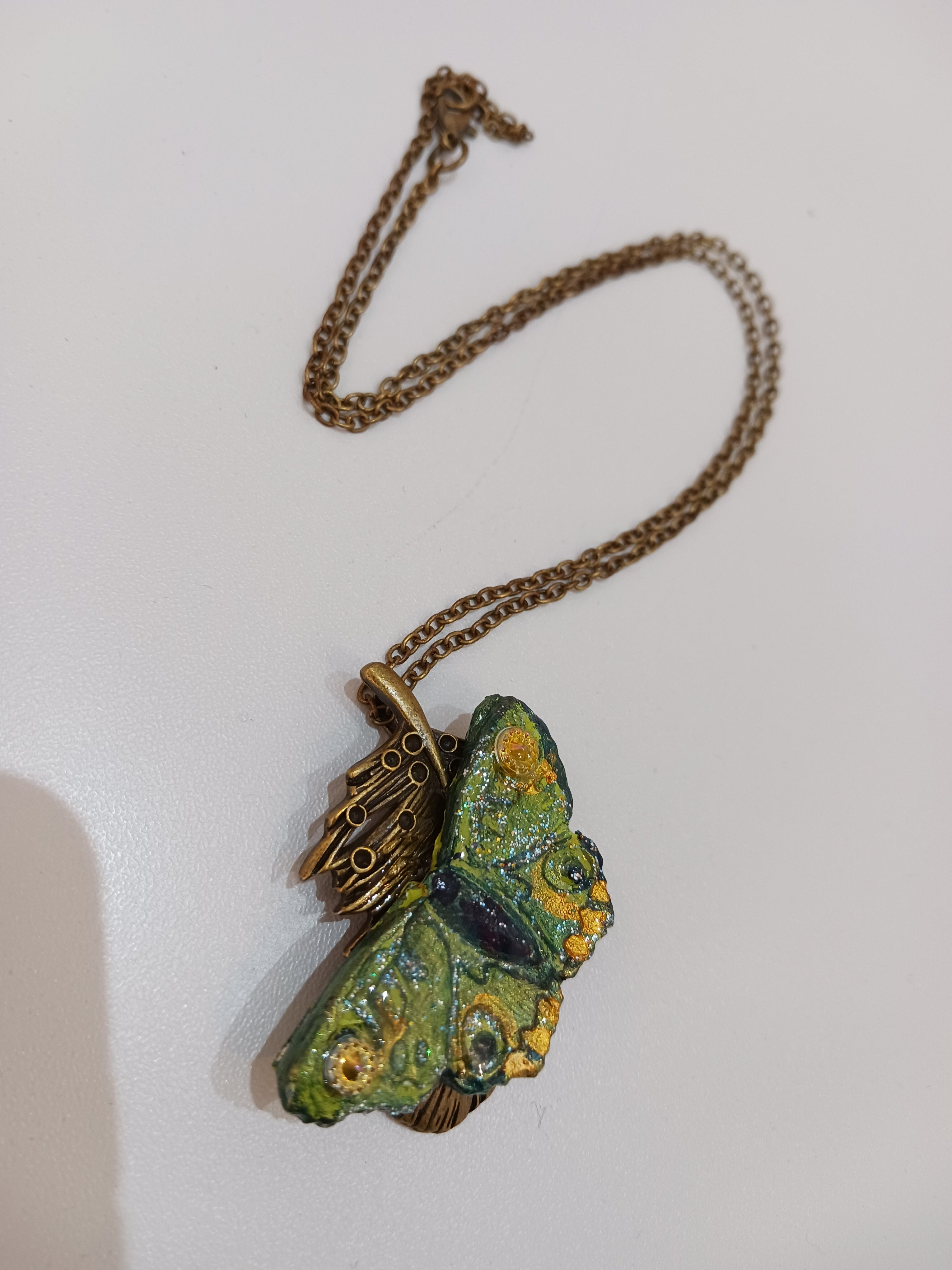 collier fée nature, jolie création