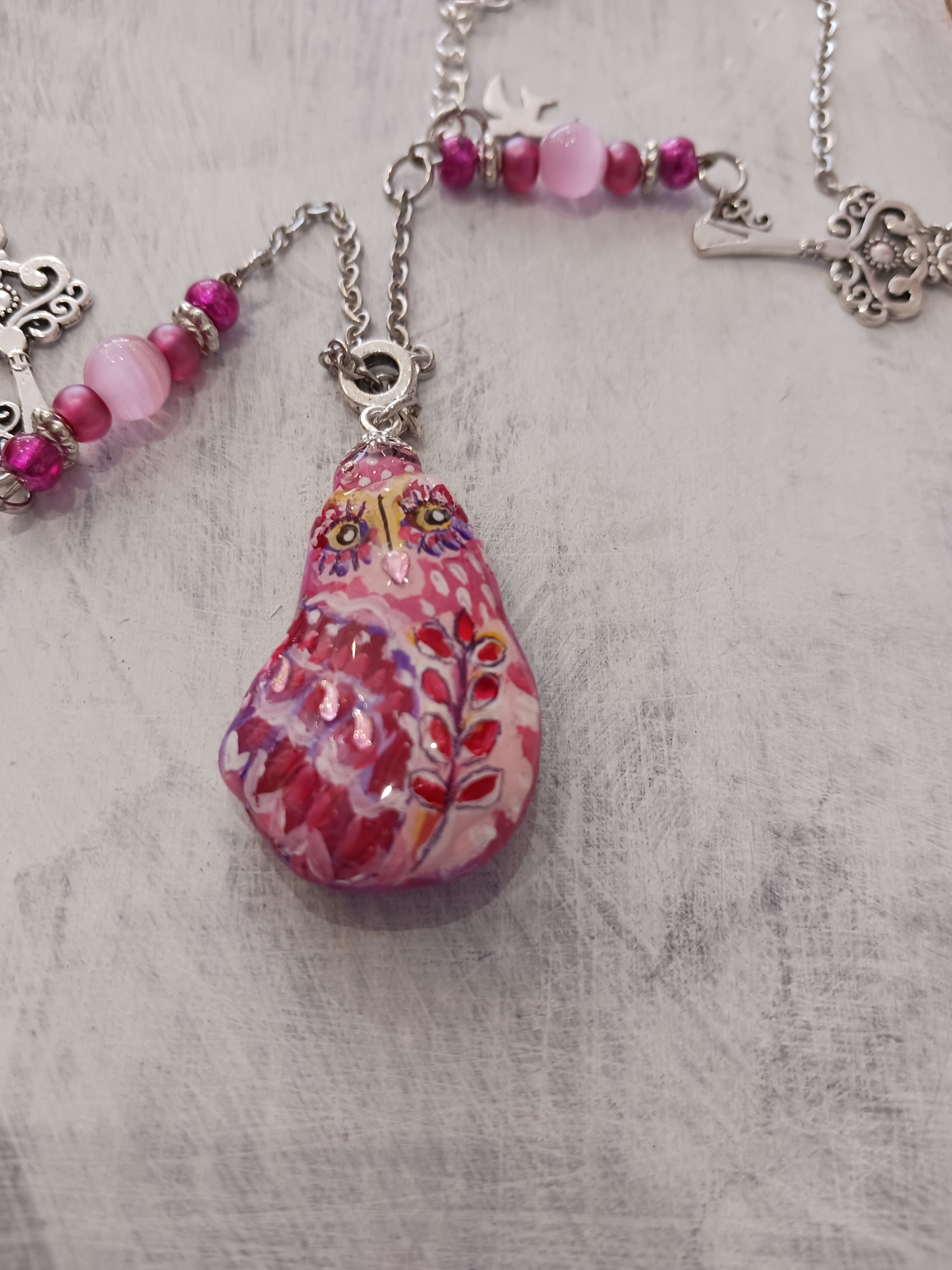 bijou collier pièce unique 