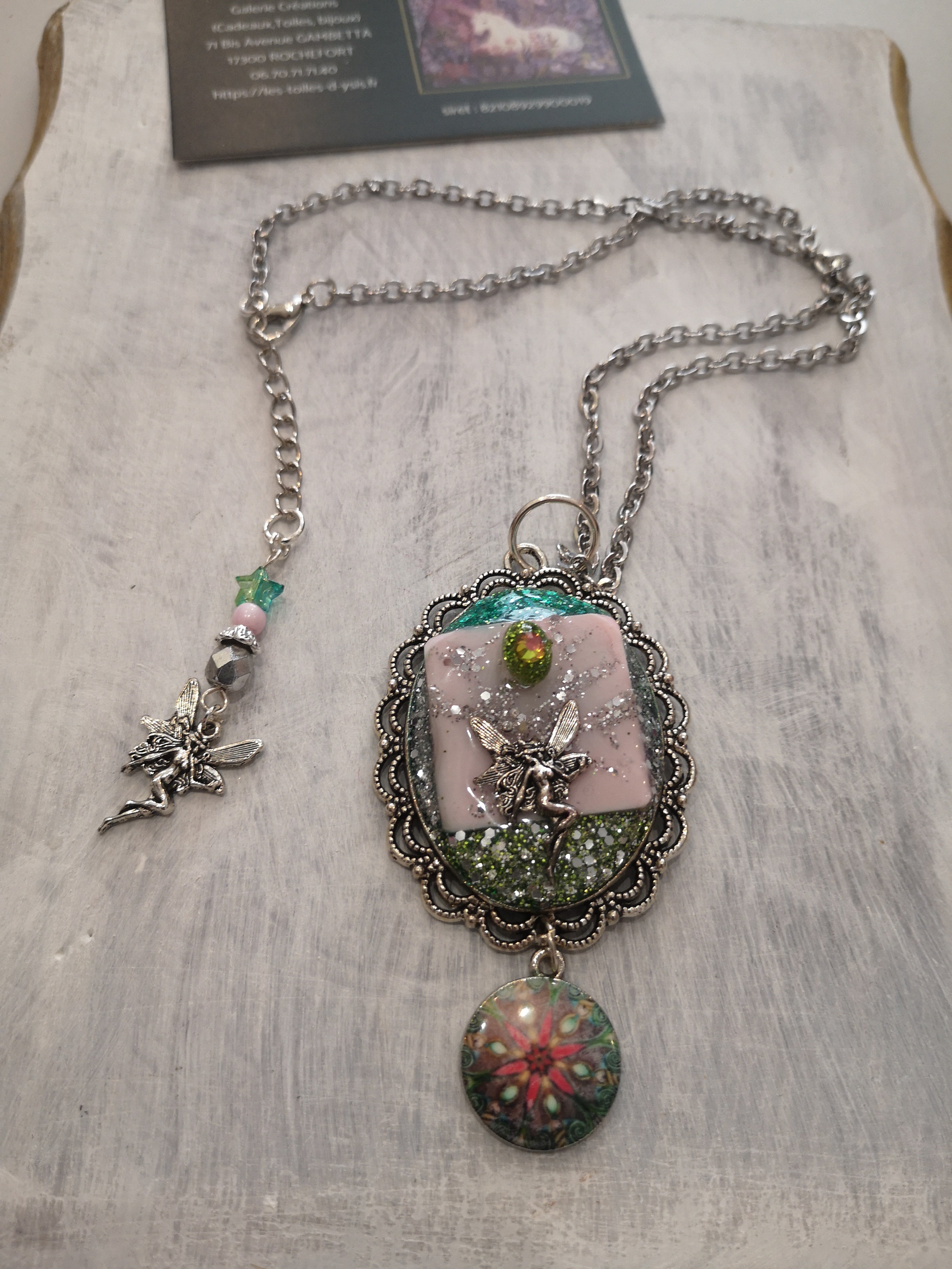 bijoux fée collier