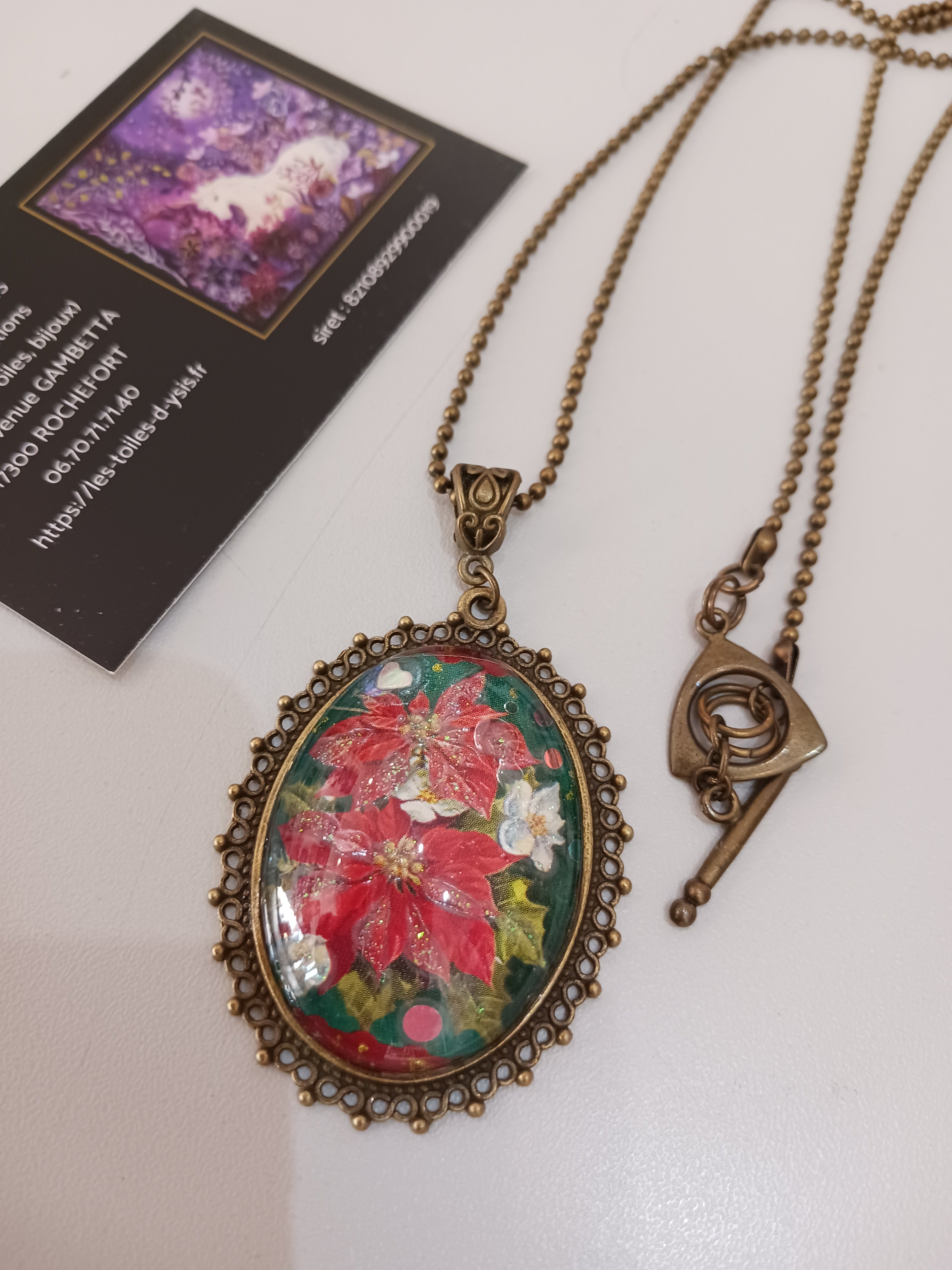 collier magie de Noël