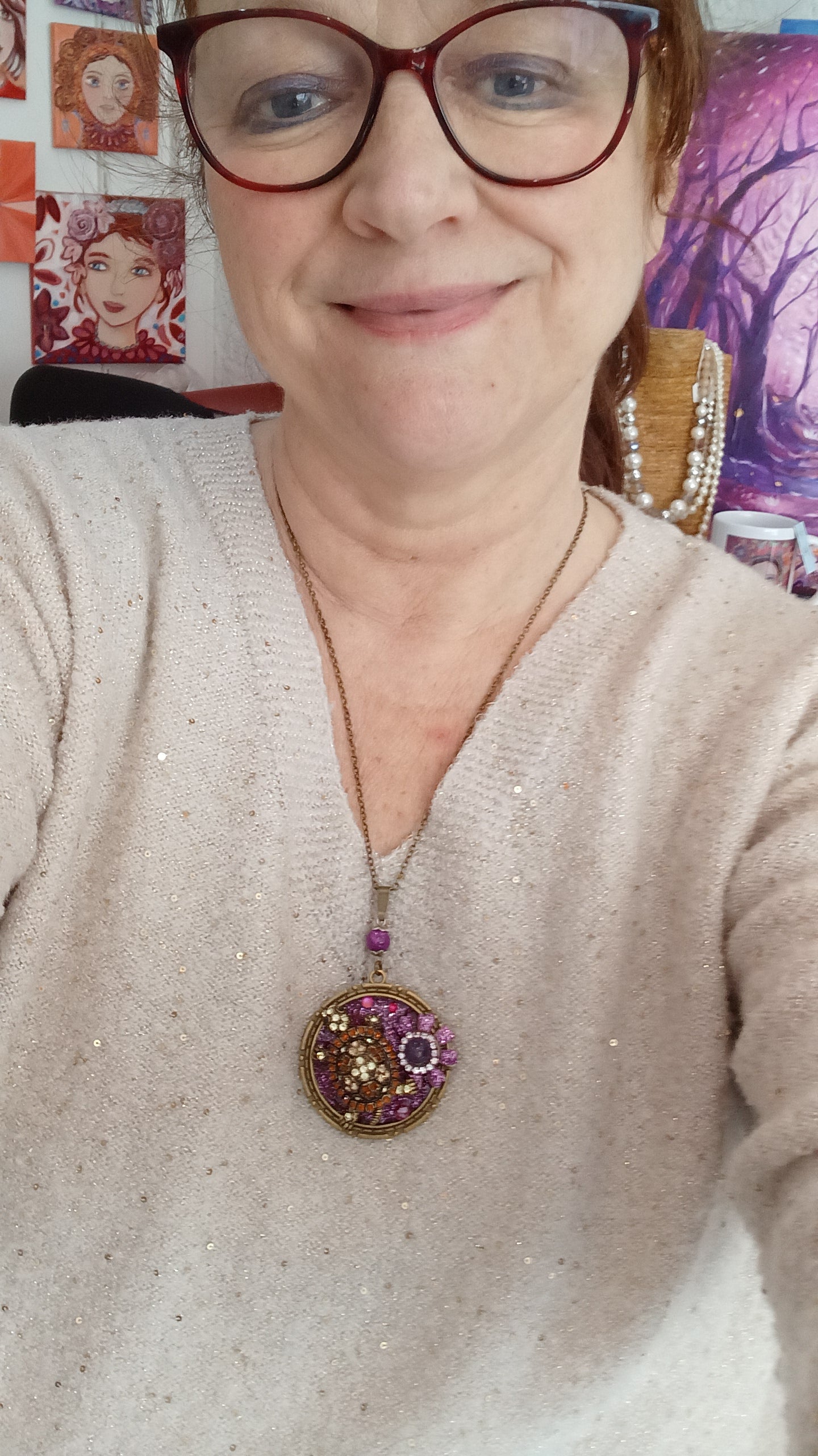 collier pièce unique