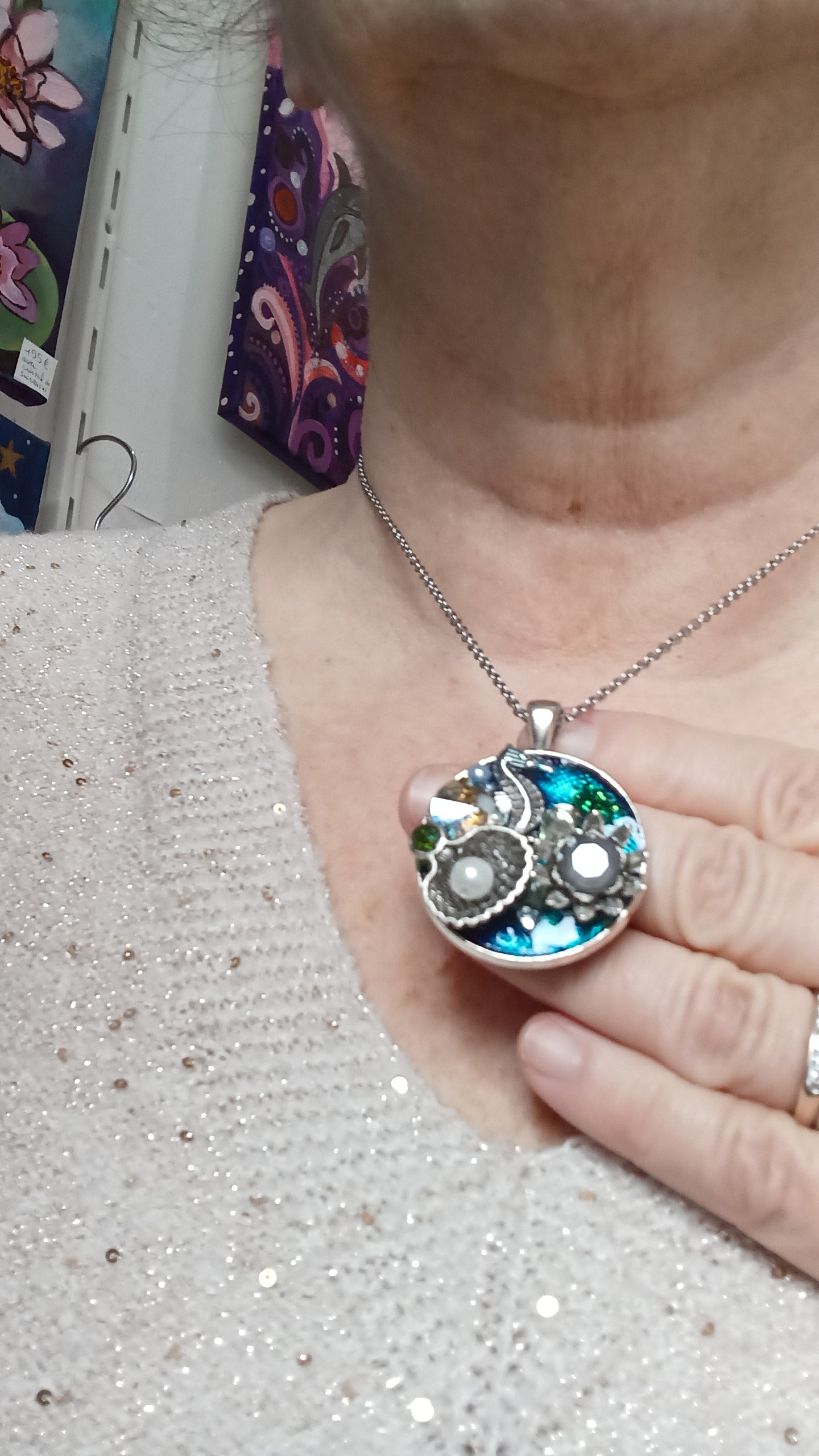 collier chaine inoxydable