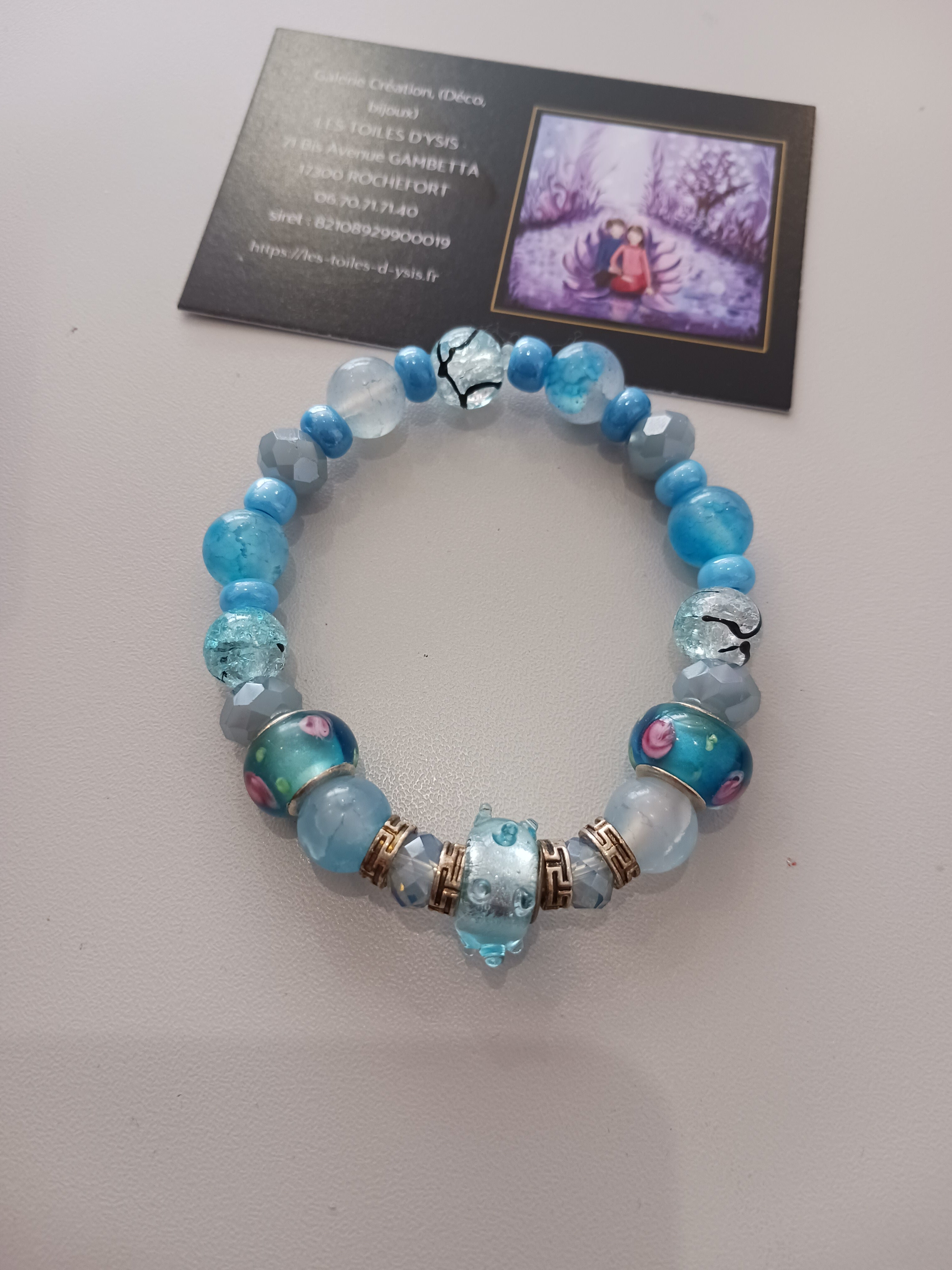 bracelet bleu
