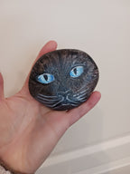 galet yeux de chat
