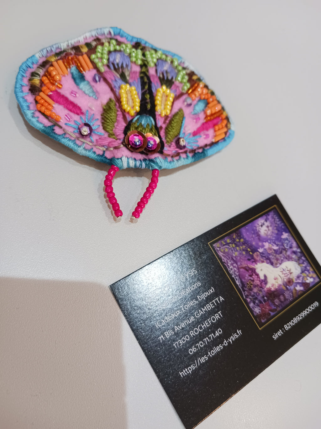 création d'artisan multicolore