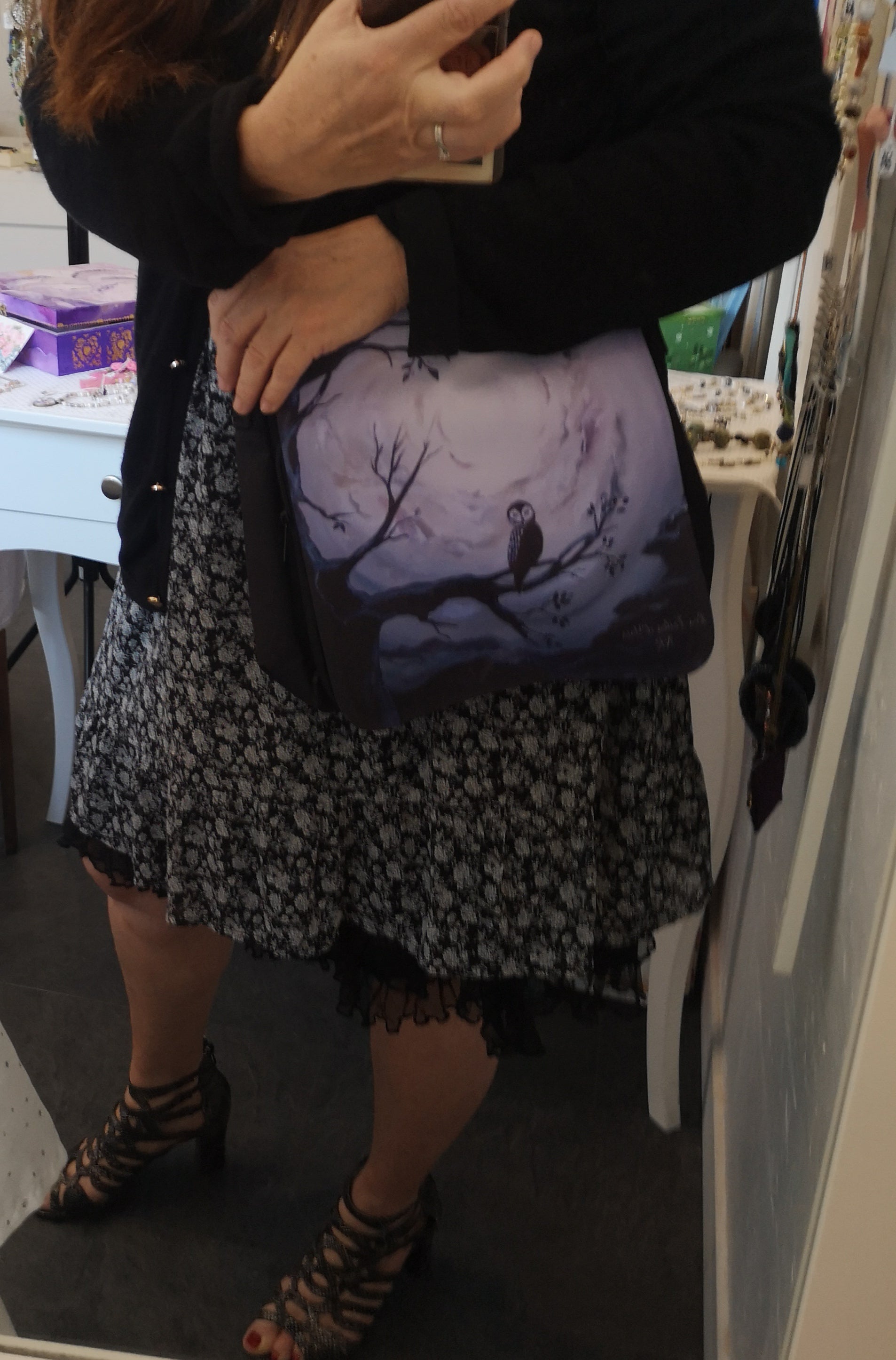 sac arbre et chouette