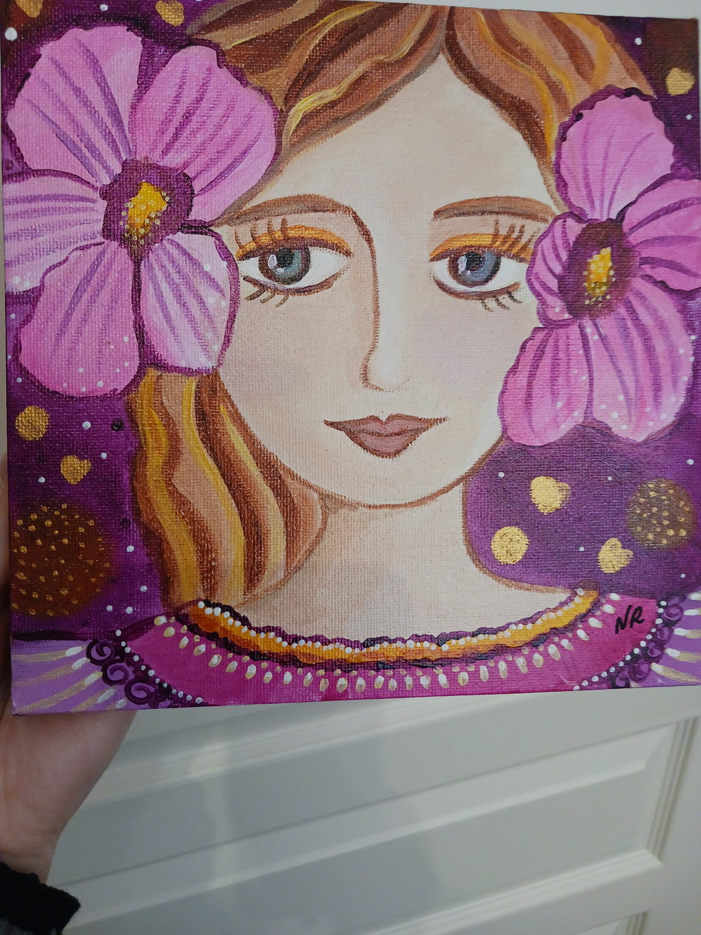 tableau visage
