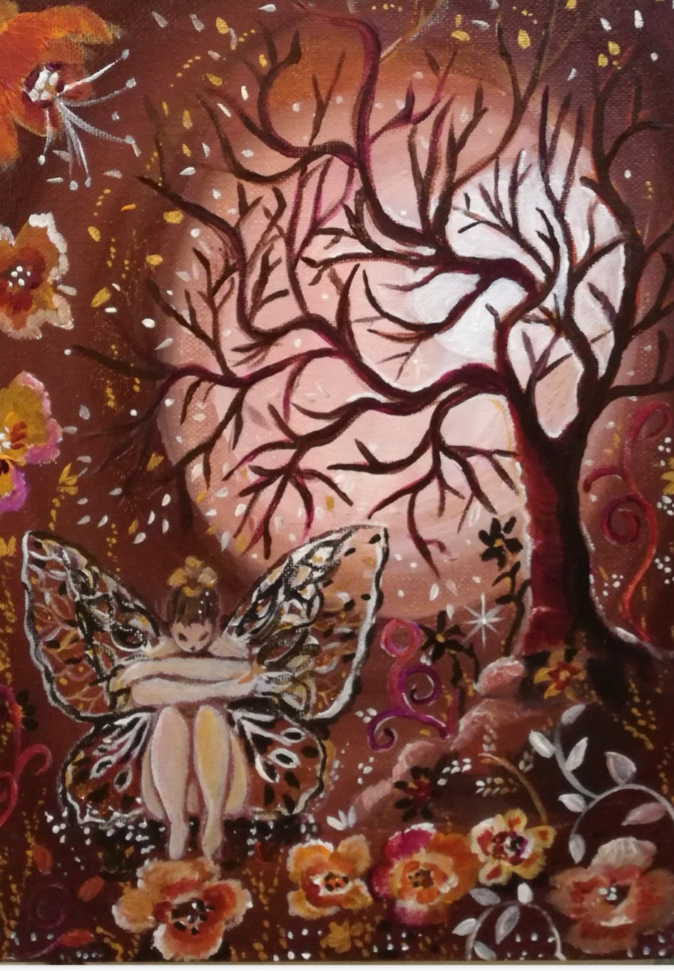 tableau féérique fille
